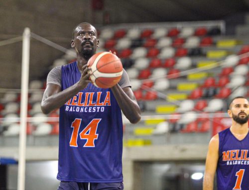 El Club Melilla Baloncesto y el Coruña Basket, se enfrentan en el quinto partido de preparación para los azulinos