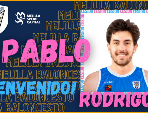 Pablo Rodrigo aterriza en el Club Melilla Baloncesto