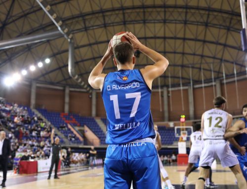 El Club Melilla Baloncesto suma su tercera victoria en un partido muy igualado en Logroño