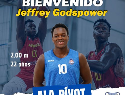 “Jeffrey Godspower, más madera para el Club Melilla Baloncesto”