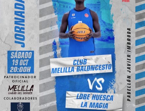 El Melilla Ciudad del Deporte recibe a Lobe Huesca La Magia en el pabellón Javier Imbroda.