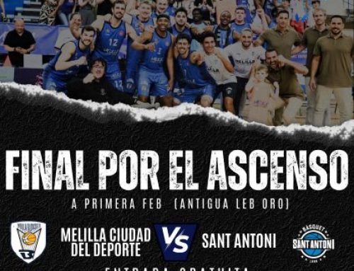El Melilla Ciudad del Deporte vivirá la Final por el ascenso a Primera FEB (antigua LEB Oro) ante su afición en el Javier Imbroda.