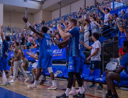 El Melilla Ciudad del Deporte remonta 14 puntos y finaliza ganando de +22 (107 a 85) en la ida de la Final por el ascenso a Primera FEB antigua LEB Oro).