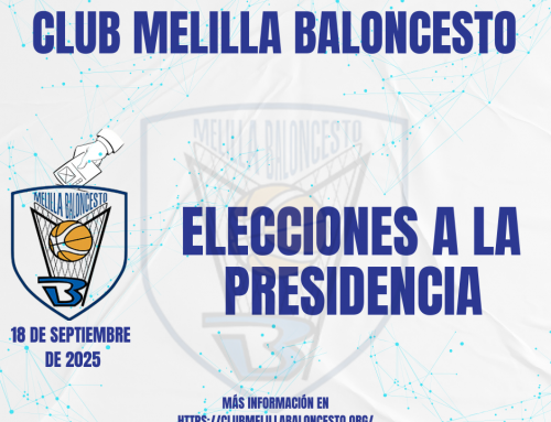 Elecciones a la Presidencia del Club Melilla Baloncesto.
