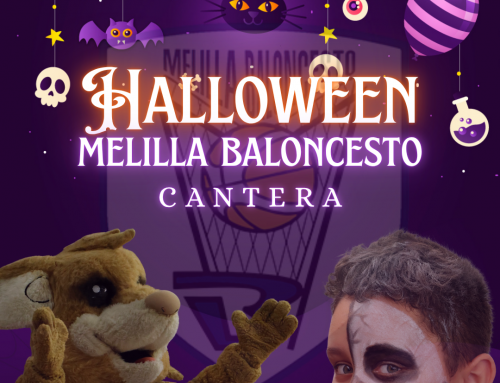 Halloween llega a la cantera del Club Melilla Baloncesto