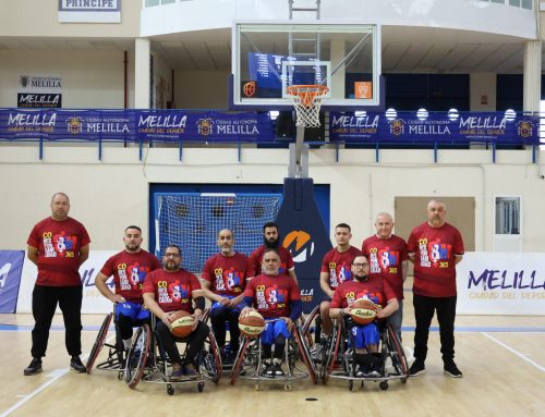 El Melilla Ciudad del Deporte Baloncesto en Silla de Ruedas cae ante el segundo clasificado en el Javier Imbroda (37-62).