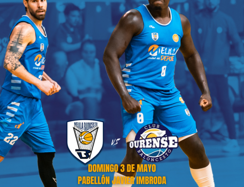 La permanencia pasa por el Javier Imbroda: Melilla Ciudad del Deporte Vs Cloud.Gal Ourense Baloncesto (domingo 3 de mayo / 18:00h).