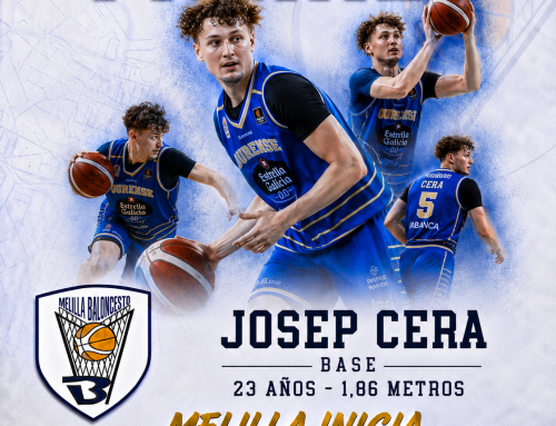 Josep Cera, juventud, talento y dirección para el Club Melilla Baloncesto.