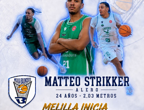 Matteo Strikker refuerza el juego exterior del Melilla Ciudad del Deporte.