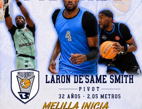 El Melilla Ciudad del Deporte firma Laron De´Same Smith para la temporada 26/27.