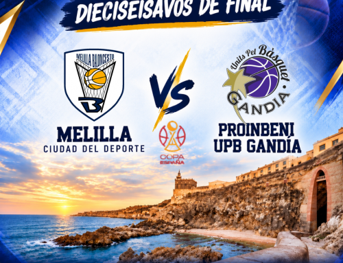 El Melilla Ciudad del Deporte, ya conoce a su rival en los dieciseisavos de final de la Copa España: Proinbeni UPB Gandía.