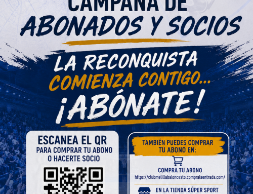 Campaña de Socios y Abonados del Club Melilla Baloncesto para la temporada 2026-2027