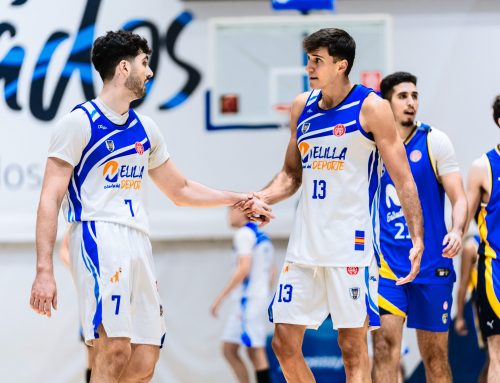 El Melilla Ciudad del Deporte cierra octubre con pleno de victorias ante Movistar Estudiantes (75-92) y consolida su liderato.